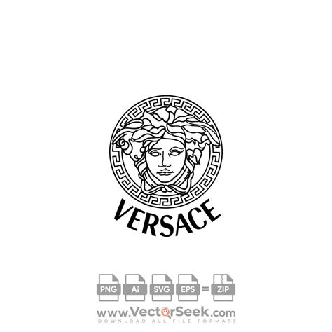 versace medusa emblem replacement|Versace face logo.